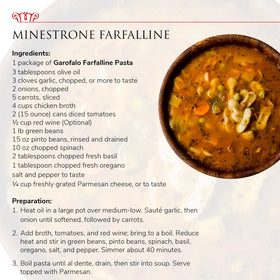 Garofalo transparent packaging reveals premium pasta quality.