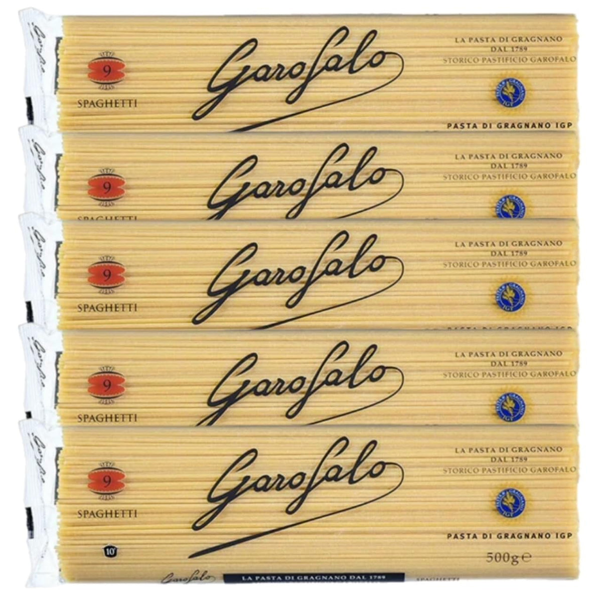 Garofalo spaghetti 16oz bag durum wheat strands for hearty texture and easy weeknight meals