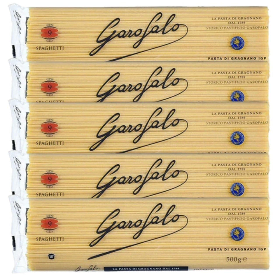 Garofalo spaghetti 16oz bag durum wheat strands for hearty texture and easy weeknight meals