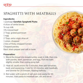 Garofalo Spaghetti transparent packaging highlights premium quality