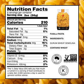 Garofalo uncooked fusilli spirals ideal for pesto and ragù
