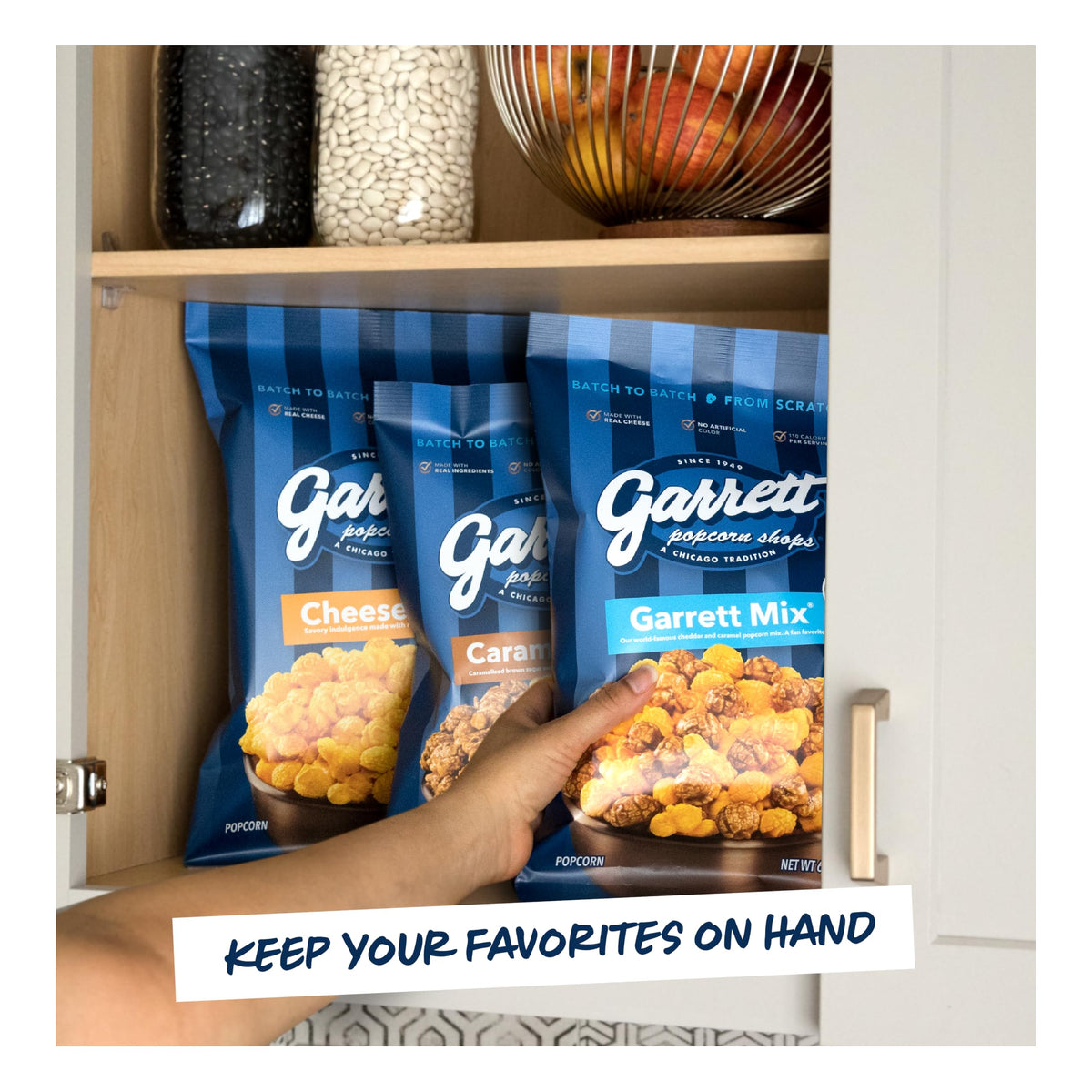 Garrett Popcorn party moments for celebrations and get-togethers.
