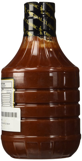 Gates Bar-B-Q Sauce Original dipping dish demonstrates versatile use for veggies and dips.