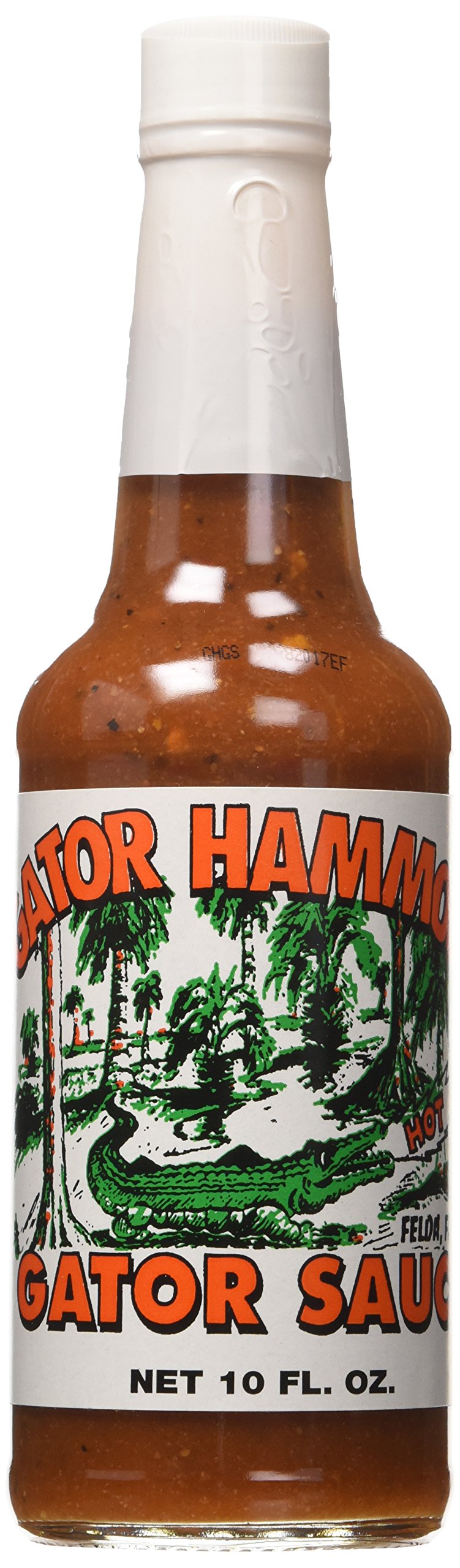 Gator Hammock Gator Sauce 10oz bottle ready to pour for wings
