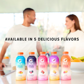 Gatorade Fit 16.9 oz bottle in a travel-friendly pack for on-the-go refreshment.