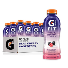 Gatorade Fit blackberry raspberry bottle for real hydration during workouts