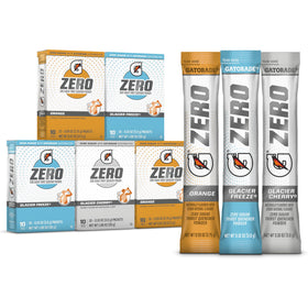 Gatorade G Zero Powder Glacier Cherry pack for on-the-go hydration
