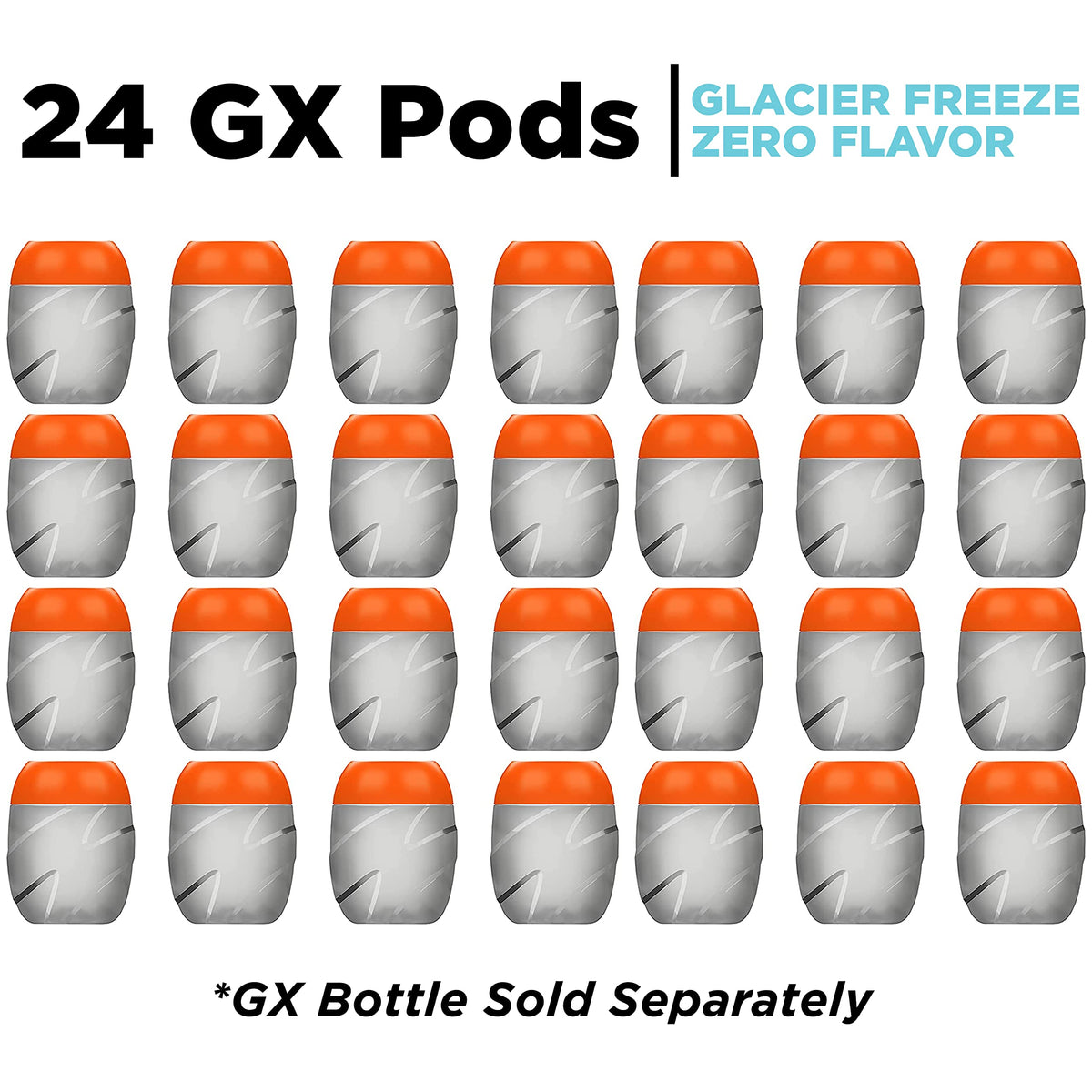 Gatorade Gx bottle with Glacier Freeze Zero designed for 30 oz hydration after workouts.