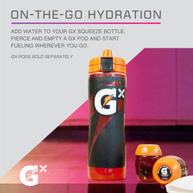 Gatorade Gx bottle grip provides secure handling during workouts