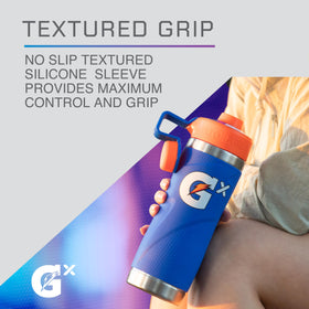 Gatorade Gx bottle ideal for pre, during, and post-workout use