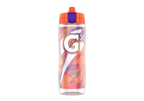 Gatorade Gx Glitched Camo Guava bottle shown full for on-the-go hydration.