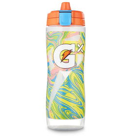 Gatorade Gx Marble Neon 30oz bottle front with customizable hydration on the go