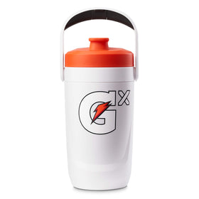 Gatorade Gx Performance Jug front view shows 64oz capacity for on-the-go hydration.