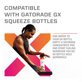 Gatorade Gx pod form-factor highlighting compact dosing