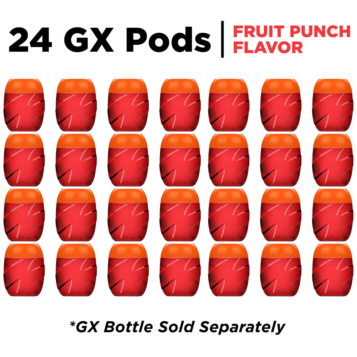 Gatorade Gx Pods Fruit Punch being poured into a bottle for on-the-go hydration.