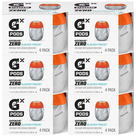 Gatorade Gx Glacier Freeze Zero pods in package ready for training sessions.