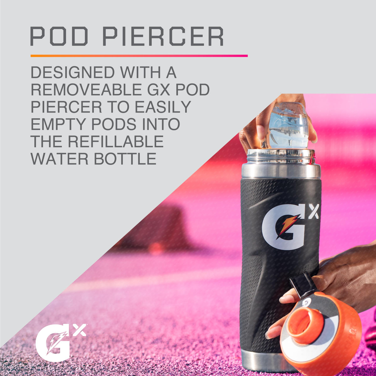Gatorade Gx bottle BPA-free for safe hydration