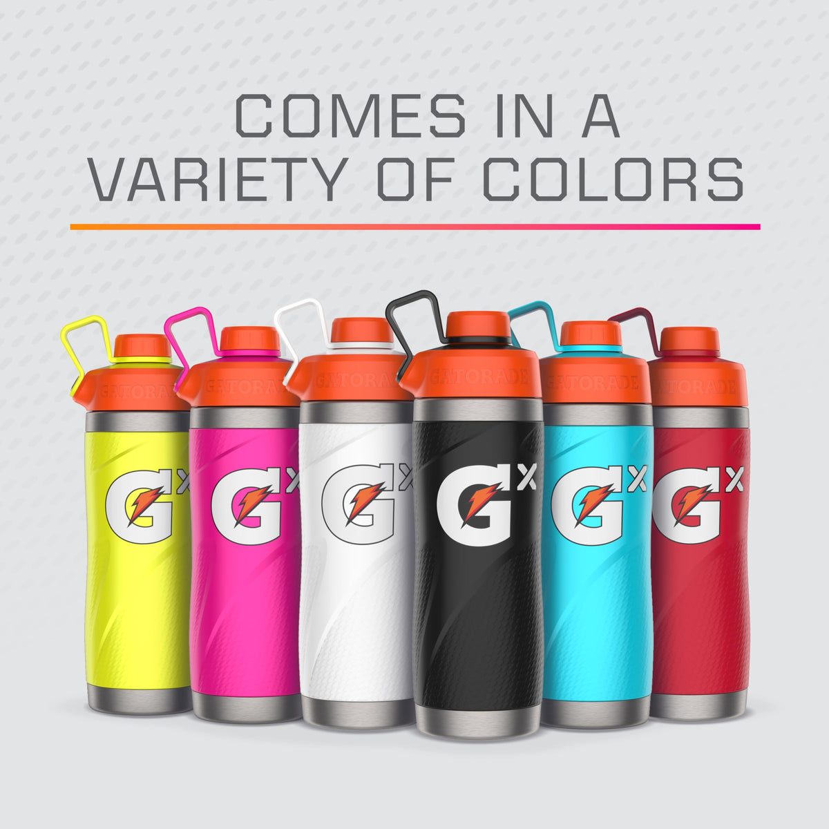 Gatorade Gx stainless steel bottle reusable and eco-friendly