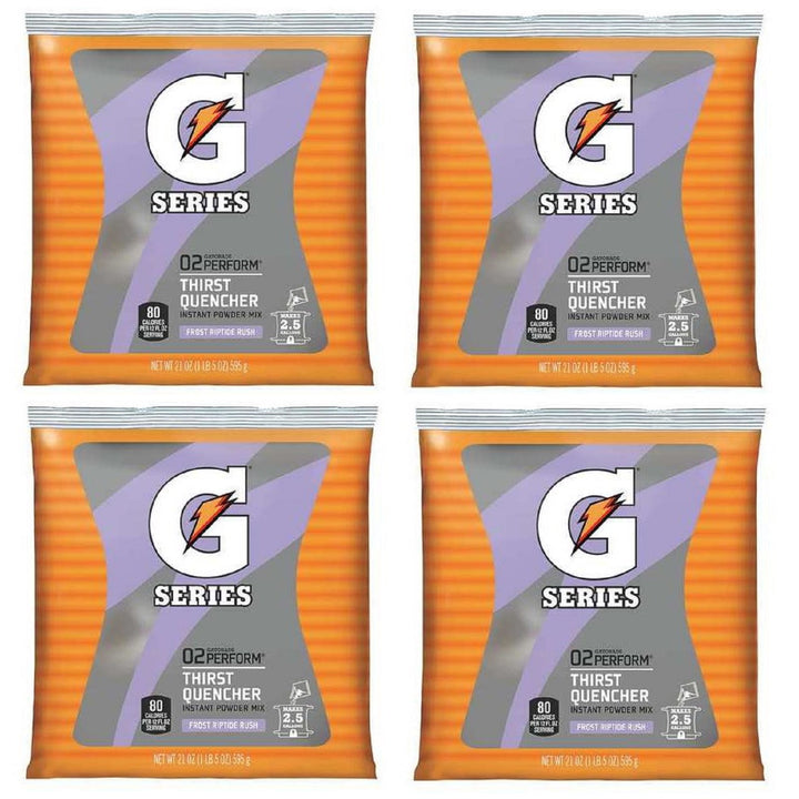 Gatorade Instant Powder Riptide Rush 21oz pack, ready to energize workouts and rapid hydration