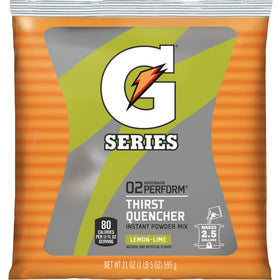 Gatorade Lemon-Lime powder pouch ready for quick hydration on the go.