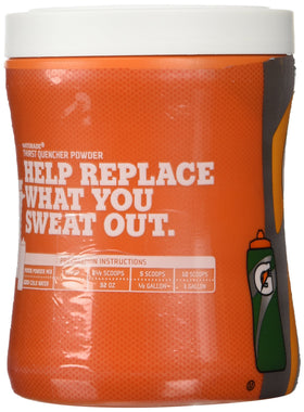 Gatorade poured orange drink in glass, hydration boost after training.