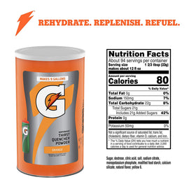 Gatorade powder dispensing scoop enables quick, accurate hydration portions.