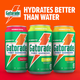 Gatorade Thirst Quencher Lemon-Lime being poured during training session