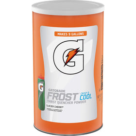 Gatorade Thirst Quencher Glacier Cherry canister ready for on the go hydration