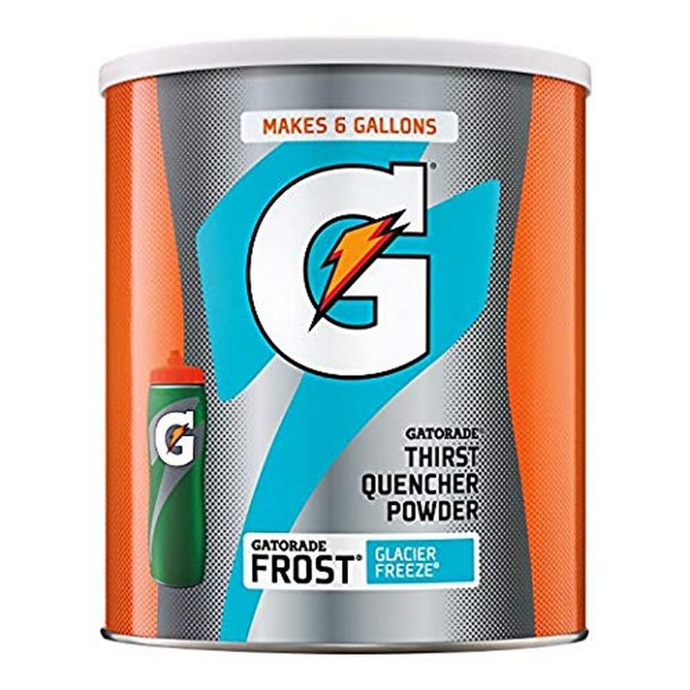 Gatorade Thirst Quencher Powder Glacier Freeze bottle pour for quick hydration