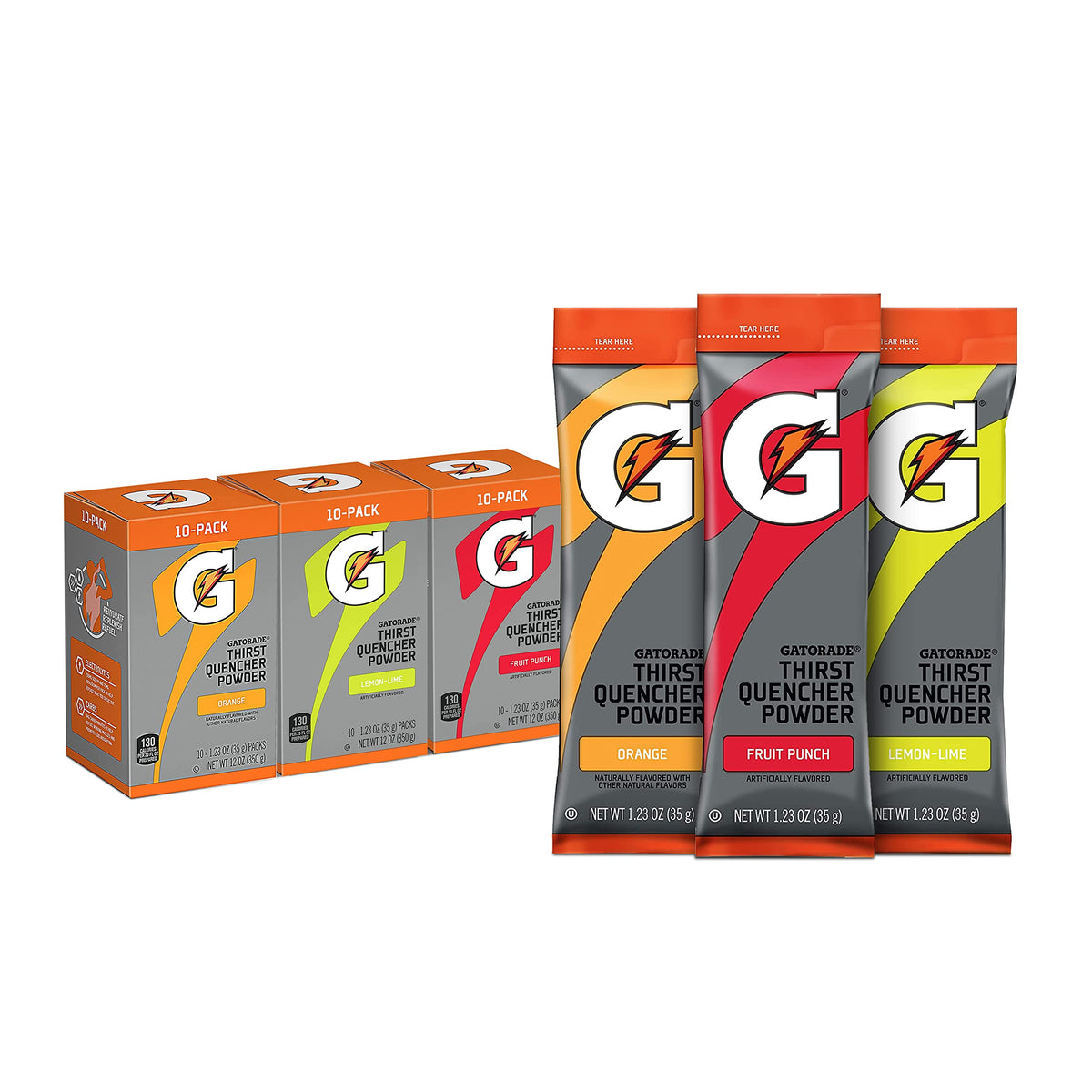 Gatorade Thirst Quencher sticks fruit punch pack for on-the-go hydration