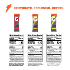 Gatorade Thirst Quencher sticks orange flavor for quick refreshment