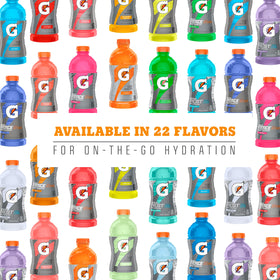 Gatorade Thirst Quencher Orange bottle use during outdoor play.