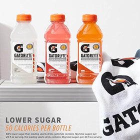Gatorlyte 5-electrolyte blend graphic: sodium, potassium, chloride, magnesium, calcium