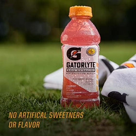 Graphic showing Gatorlyte's five electrolytes for balanced hydration.