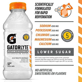 Gatorlyte packaging highlights no artificial sweeteners or flavors