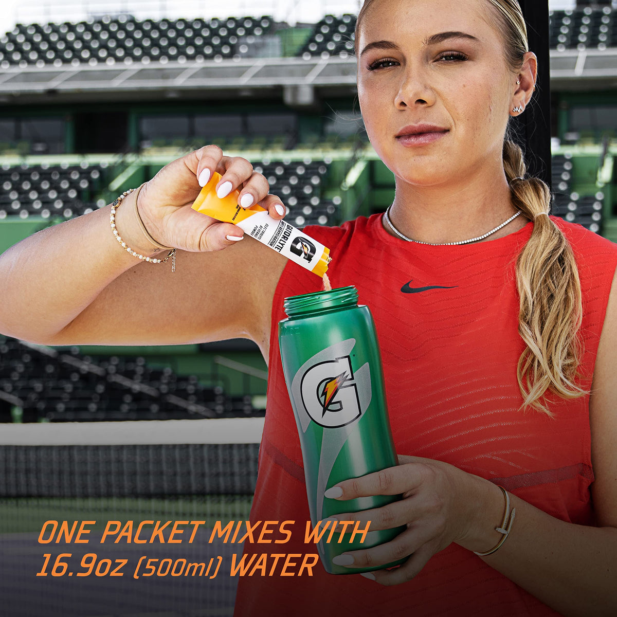 Gatorlyte five electrolyte blend supports hydration during activity