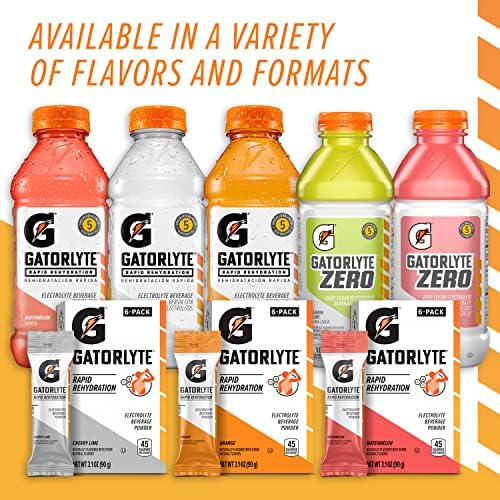 Gatorlyte Zero 12-pack bottles grouped for easy hydration on the go.