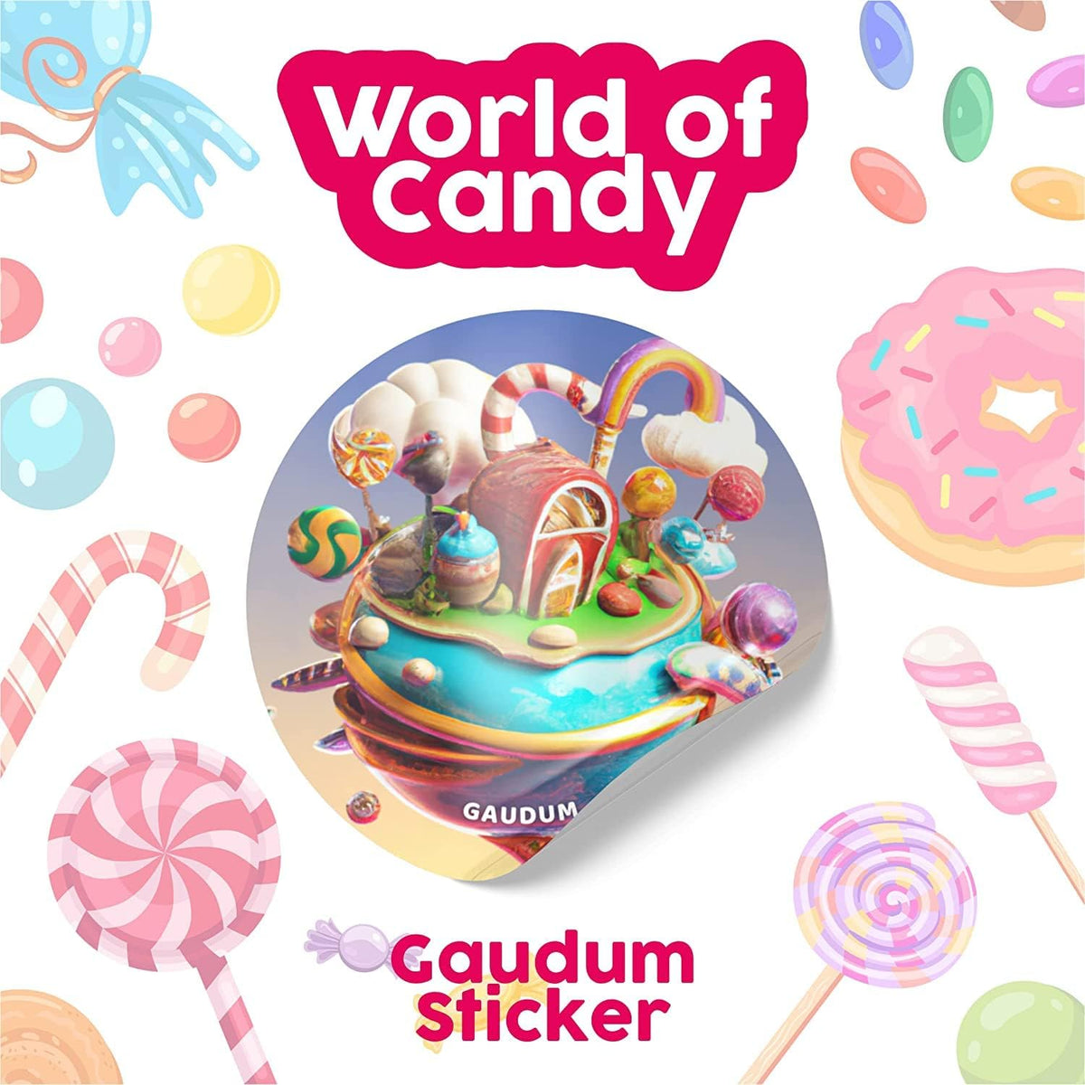 Gaudum Fun Dip candy ideas for party favors and snack bowls