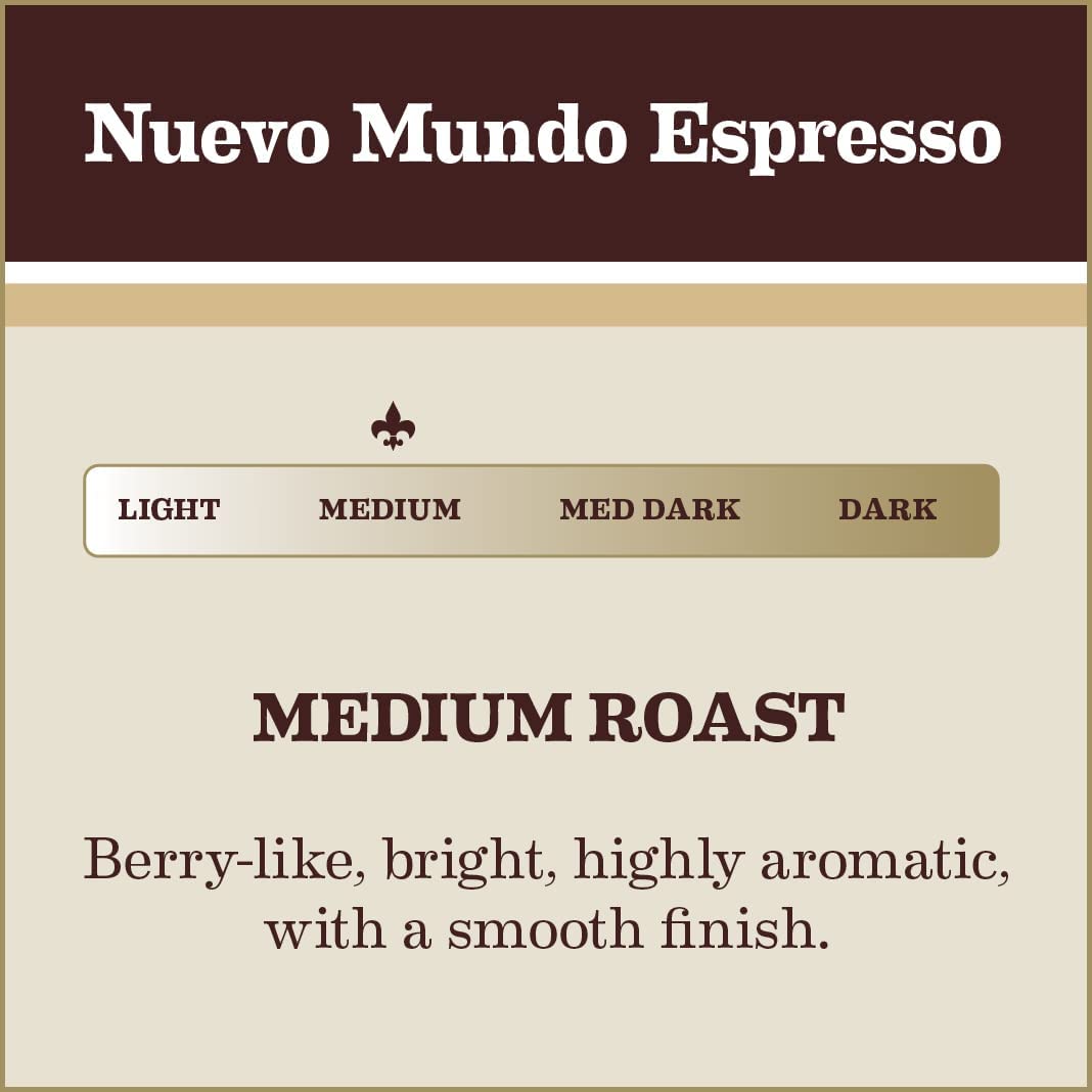 Close-up of Gavina Nuevo Mundo Espresso beans highlighting inviting fragrance