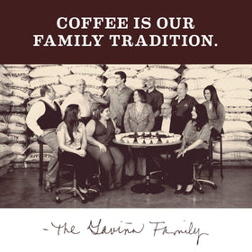 Gavina rich chocolate notes enhance espresso cups and lattes.