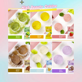 GDFFKS chocolate-flavor ice cream mix for rich, creamy scoops