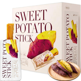 GE Gangwon Export Korean chewy sweet potato snacks front packaging highlighting natural flavor
