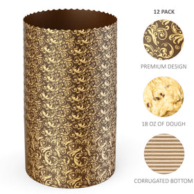 Geborilma panettone mold durable for 20 years of trusted baking.