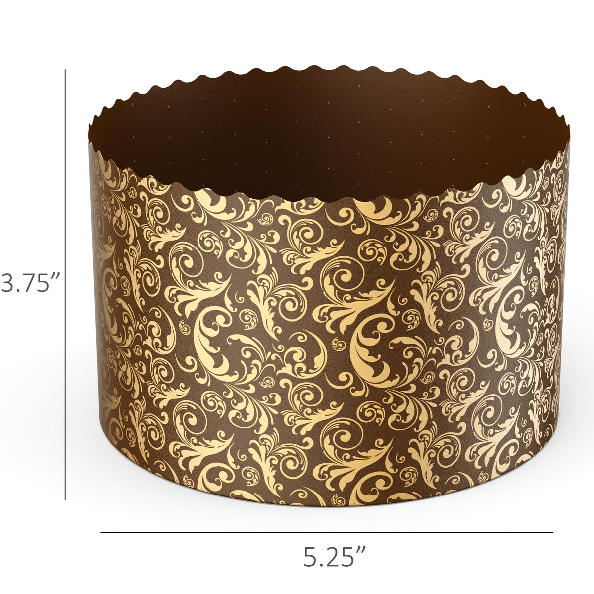 Geborilma panettone mold packaging USA keeps molds dent-free and intact.