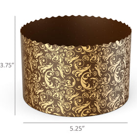 Geborilma panettone mold packaging USA keeps molds dent-free and intact.