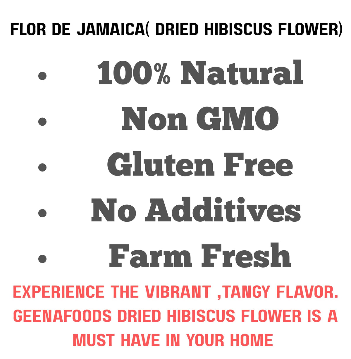 Geenafoods hibiscus as agua fresca base for refreshing drinks.