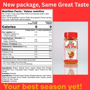 Geenafoods Suya Pepper roasted peanuts highlight the seasoning base for depth