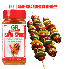 Geenafoods Suya Pepper versatile spice blend for everyday cooking