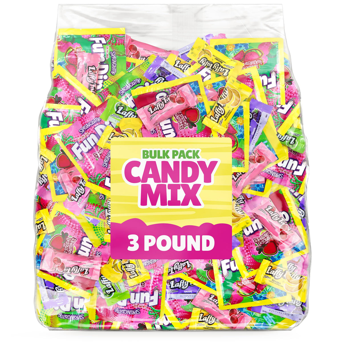 GEEOOLLAH bulk candy 48oz pack for easy party refills and crowd-friendly snacking
