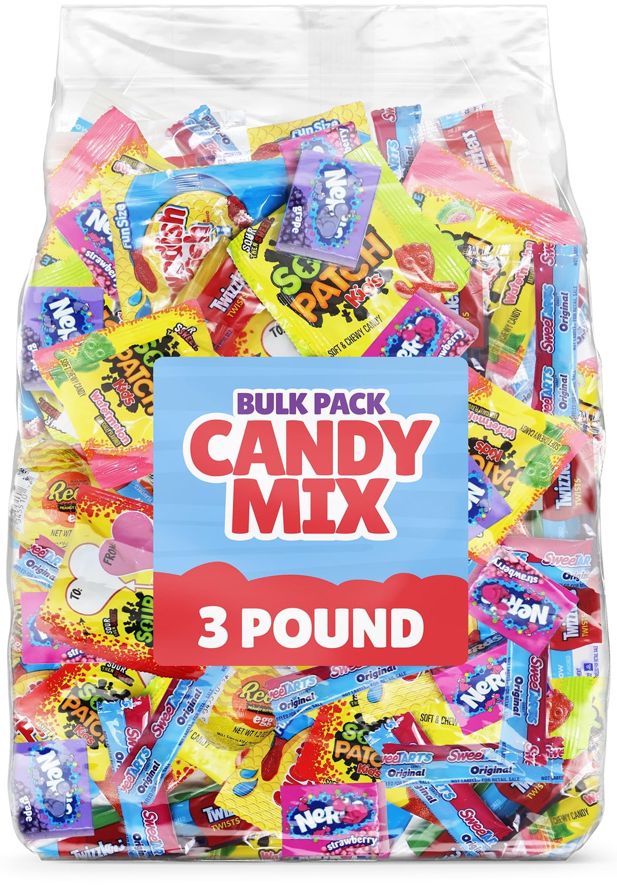 Geeoollah bulk candy assorted 3lb - colorful selection for sharing at parties.